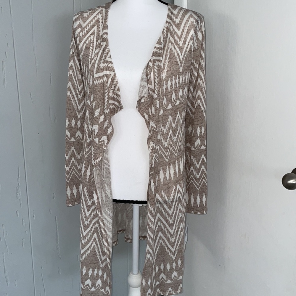 Brown Cardigan Sweater